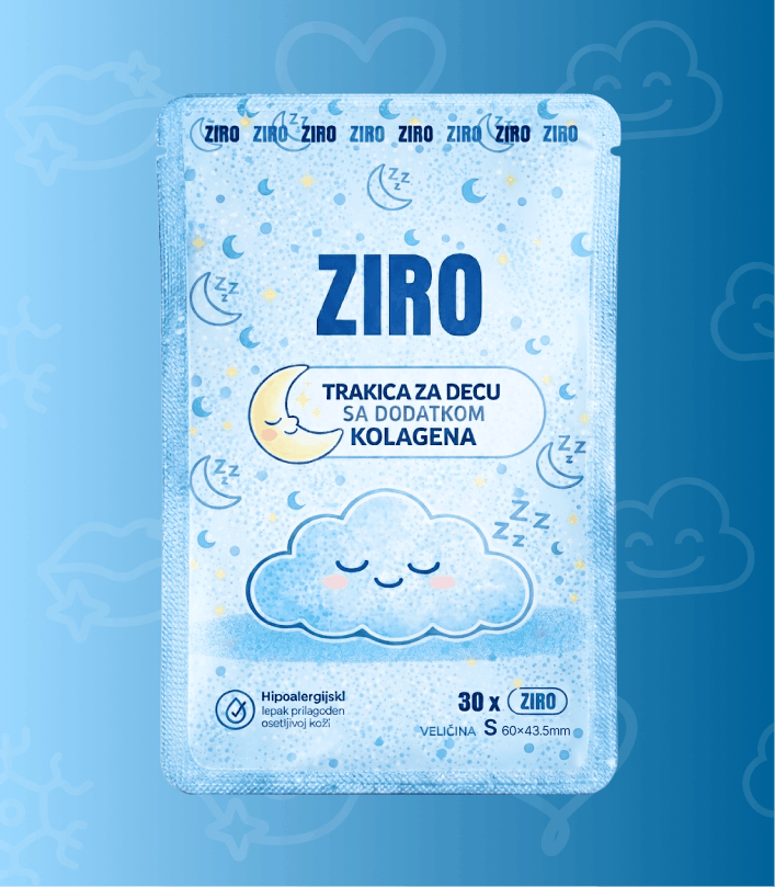 Trakica za usta za decu